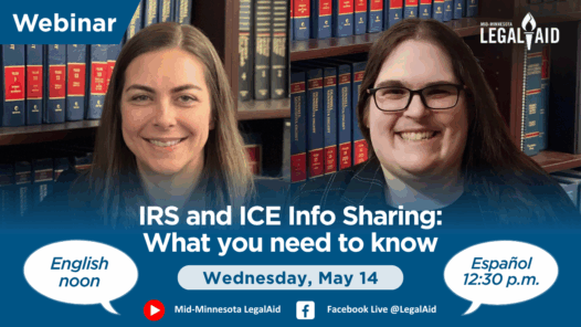 webinar thumbnail, IRS and ICE Info Sharing: What you need to know