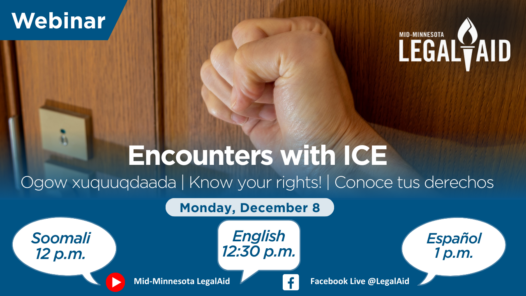 Encounters with ICE webinar