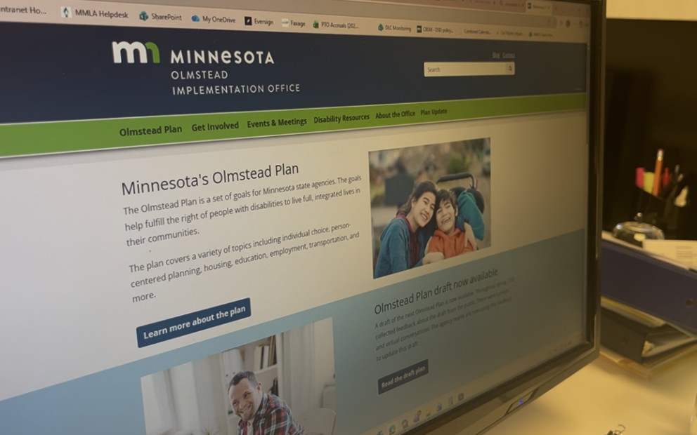 Minnesota Olmstead Implementation Office webpage