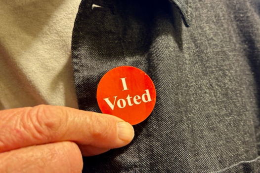 I voted sticker