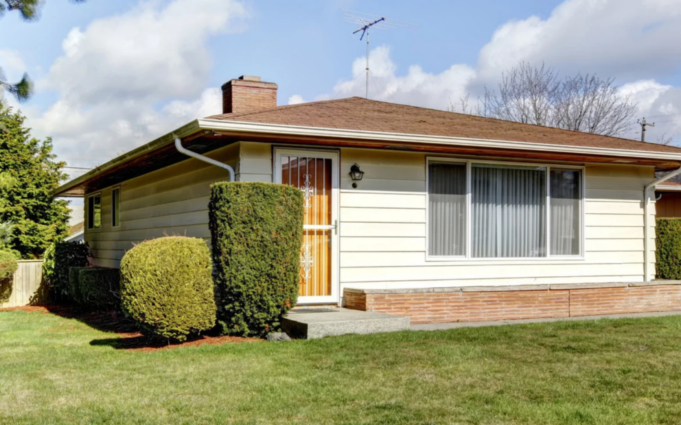 front view of a house